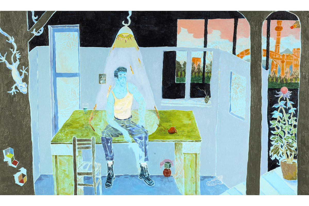 紀少淵 生死只是隔了一層薄紗 紀少淵 生死只是隔了一層薄紗 30x50 cm